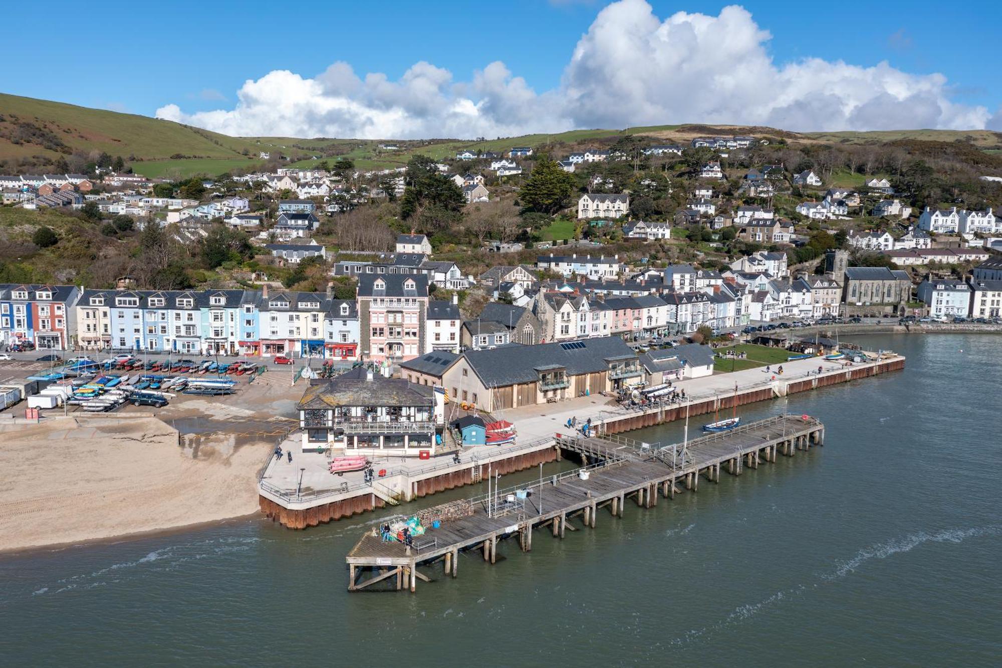 Beach Front Flat In Aberdovey Apartment Aberdyfi Exterior photo